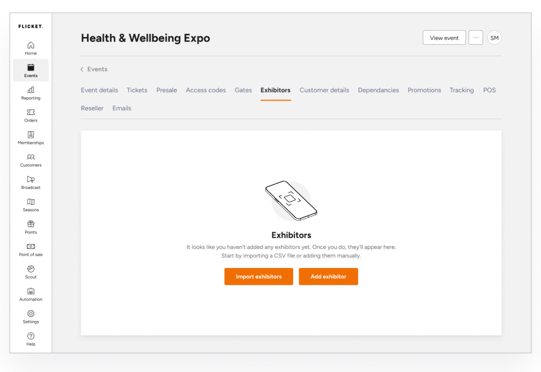 Lead Capture Scanning App for Event Organisers