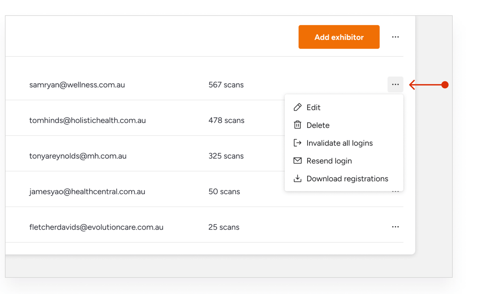 Lead Capture Scanning App for Event Organisers